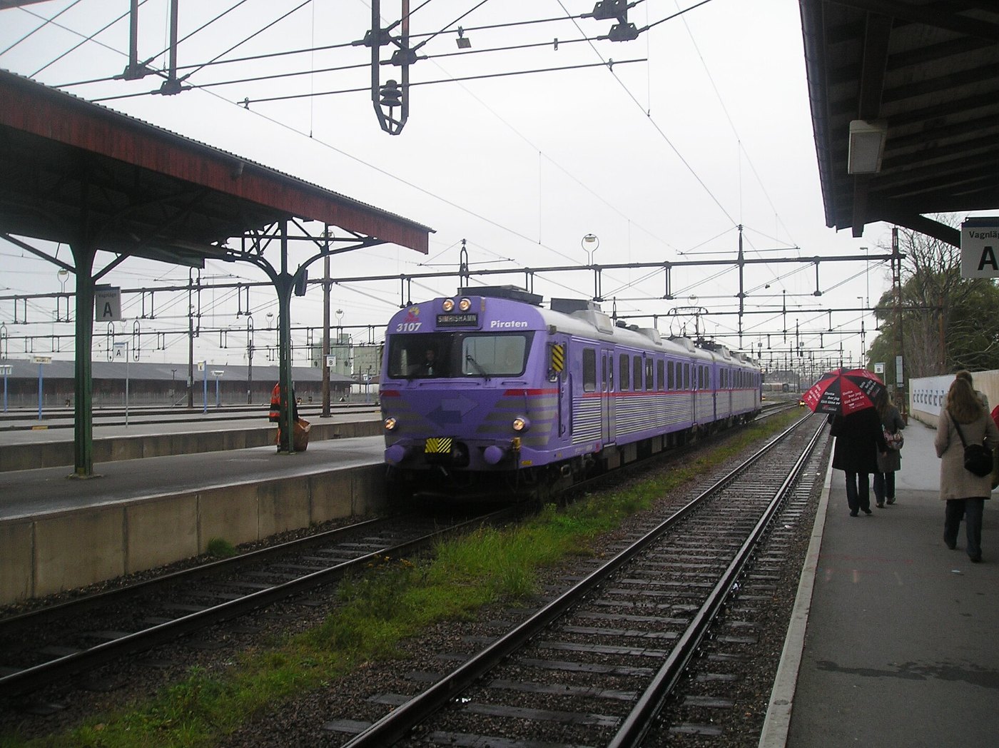 Malmö centralstation Pågatåg 01