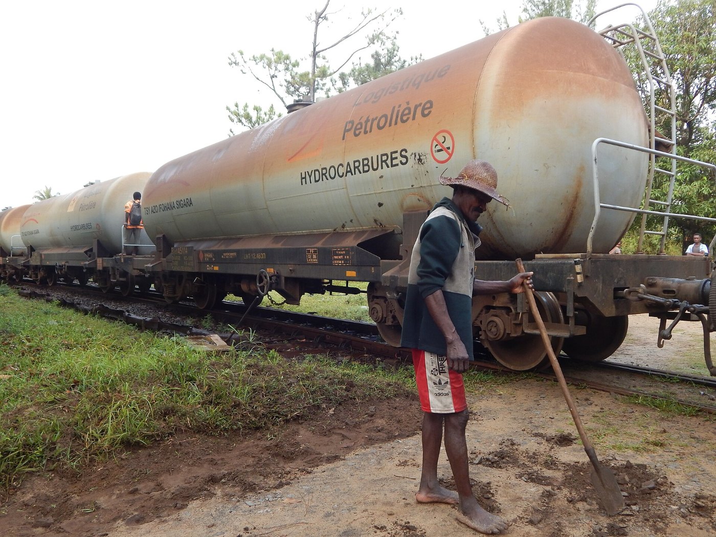 Madagascar, chemin de fer canal des pangalanes.2