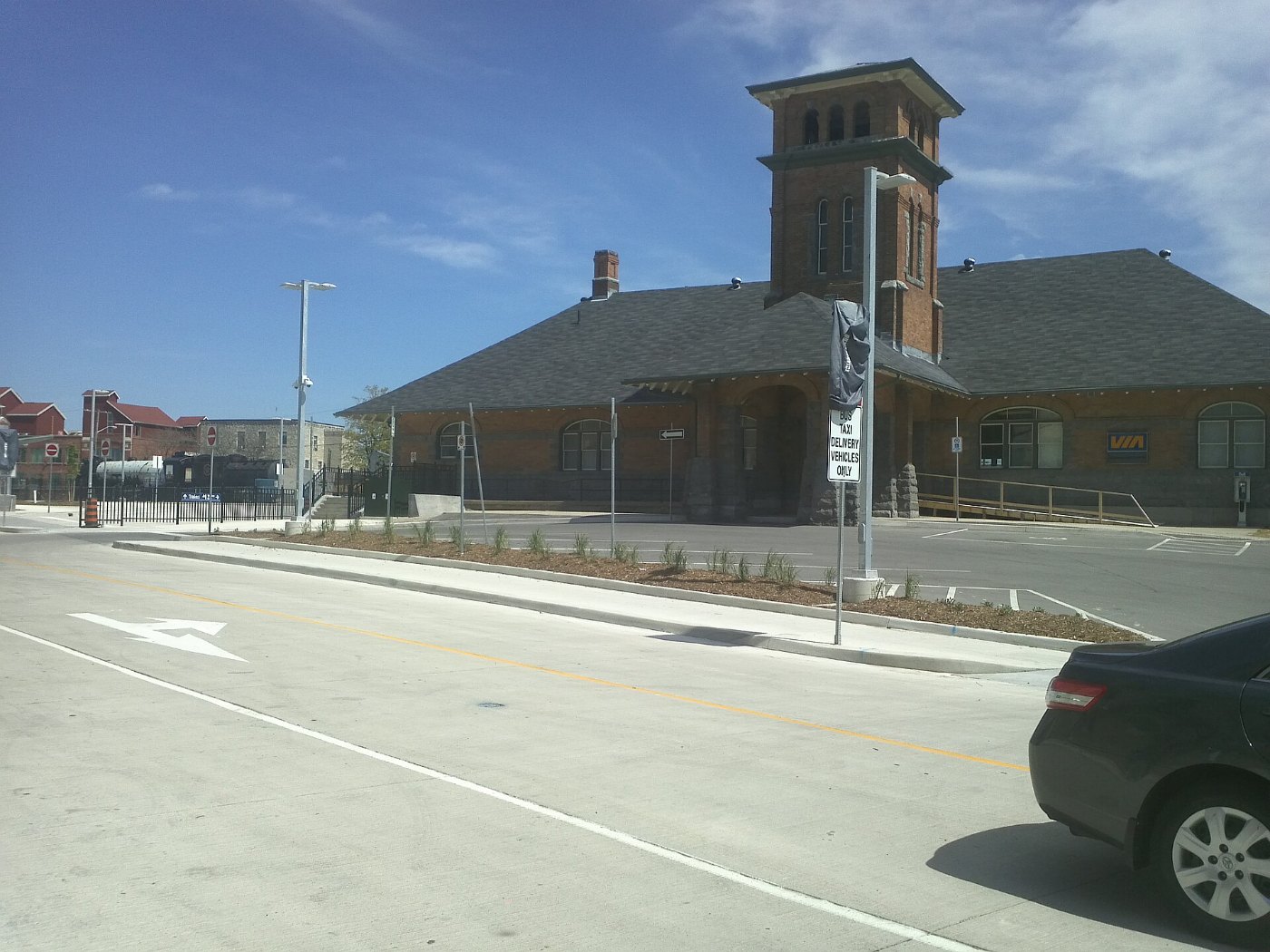 Guelph railway station historic building