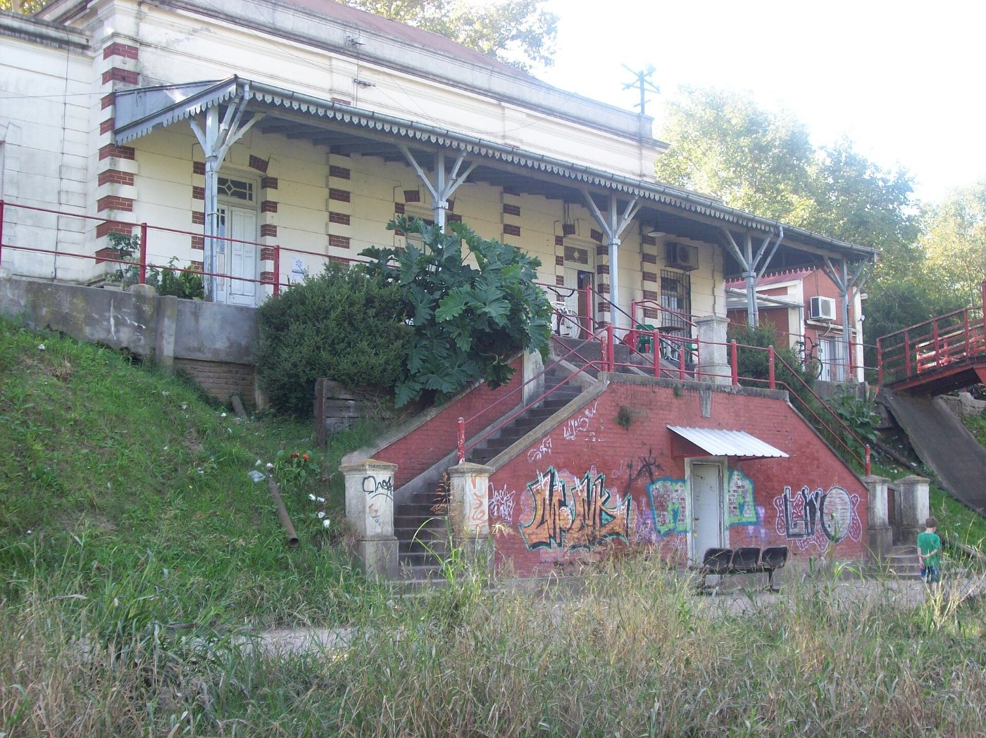 Vieja estación Zárate del FCGU