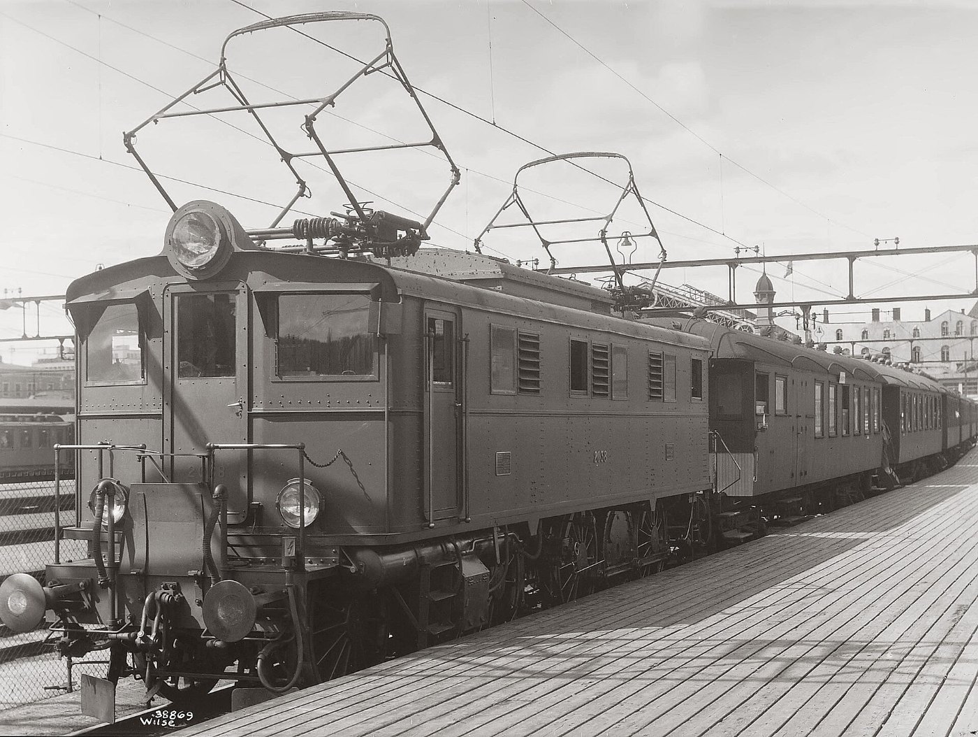 Bahnhof an der Hovedbanen in Norwegen