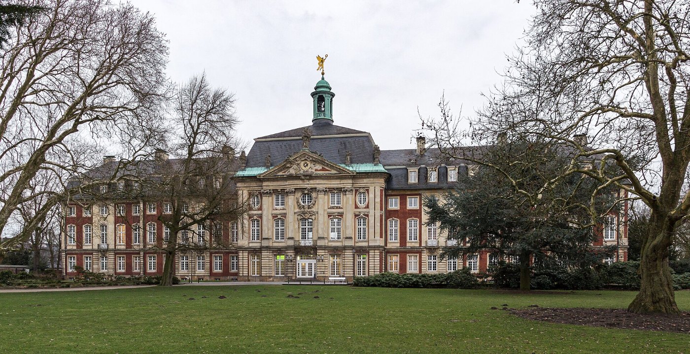 Das Fürstbischöfliche Schloss in Münster, heute Sitz der Universität