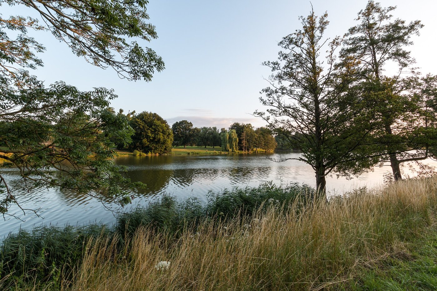 Der Aasee in Münster, beliebtes Naherholungsgebiet