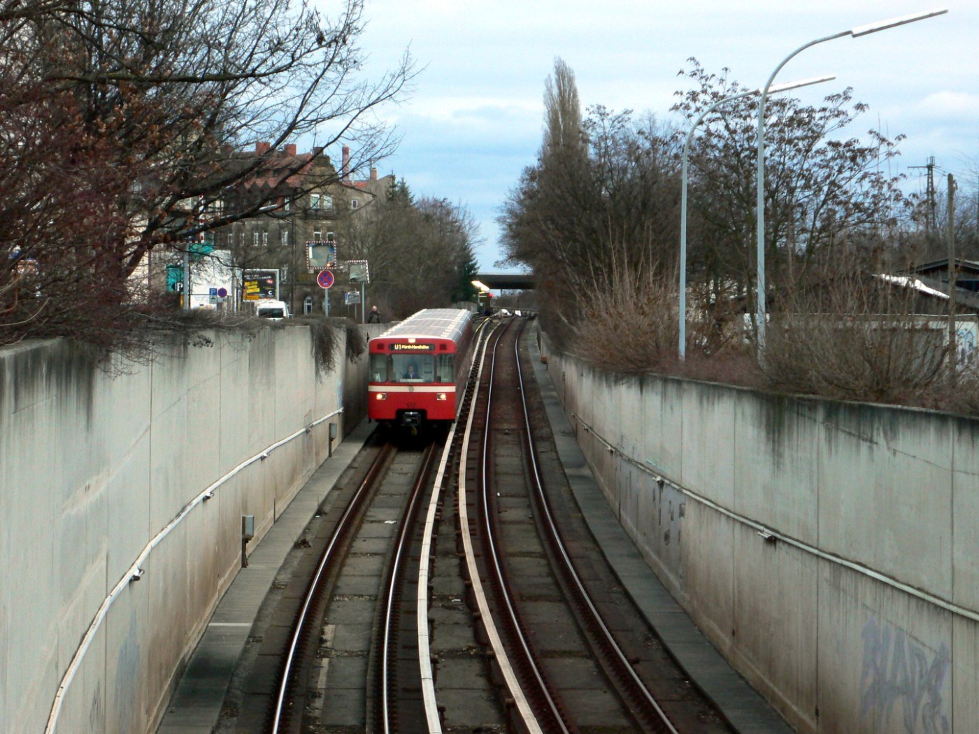 U Bahn Nürnberg Strecke SG JA