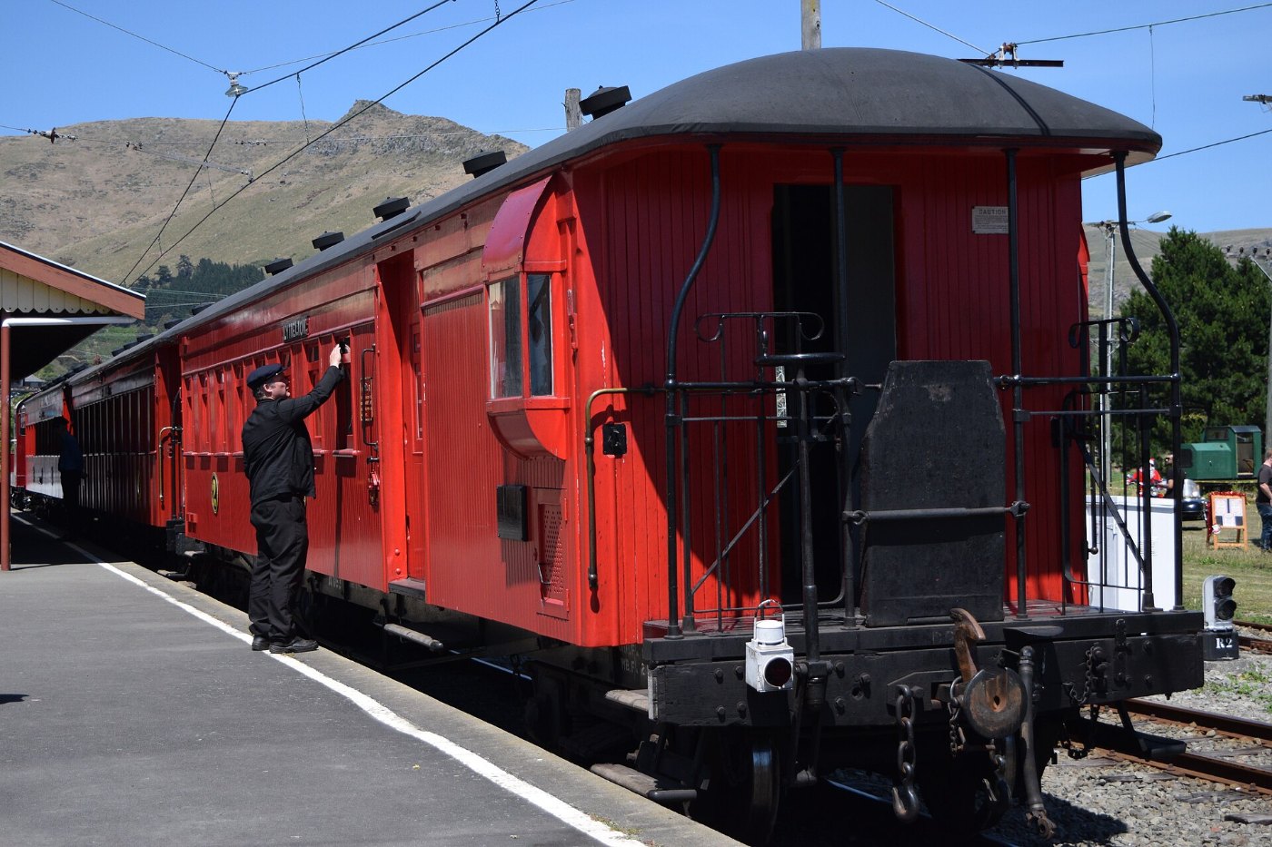 Ferrymead Heritage park train car 2
