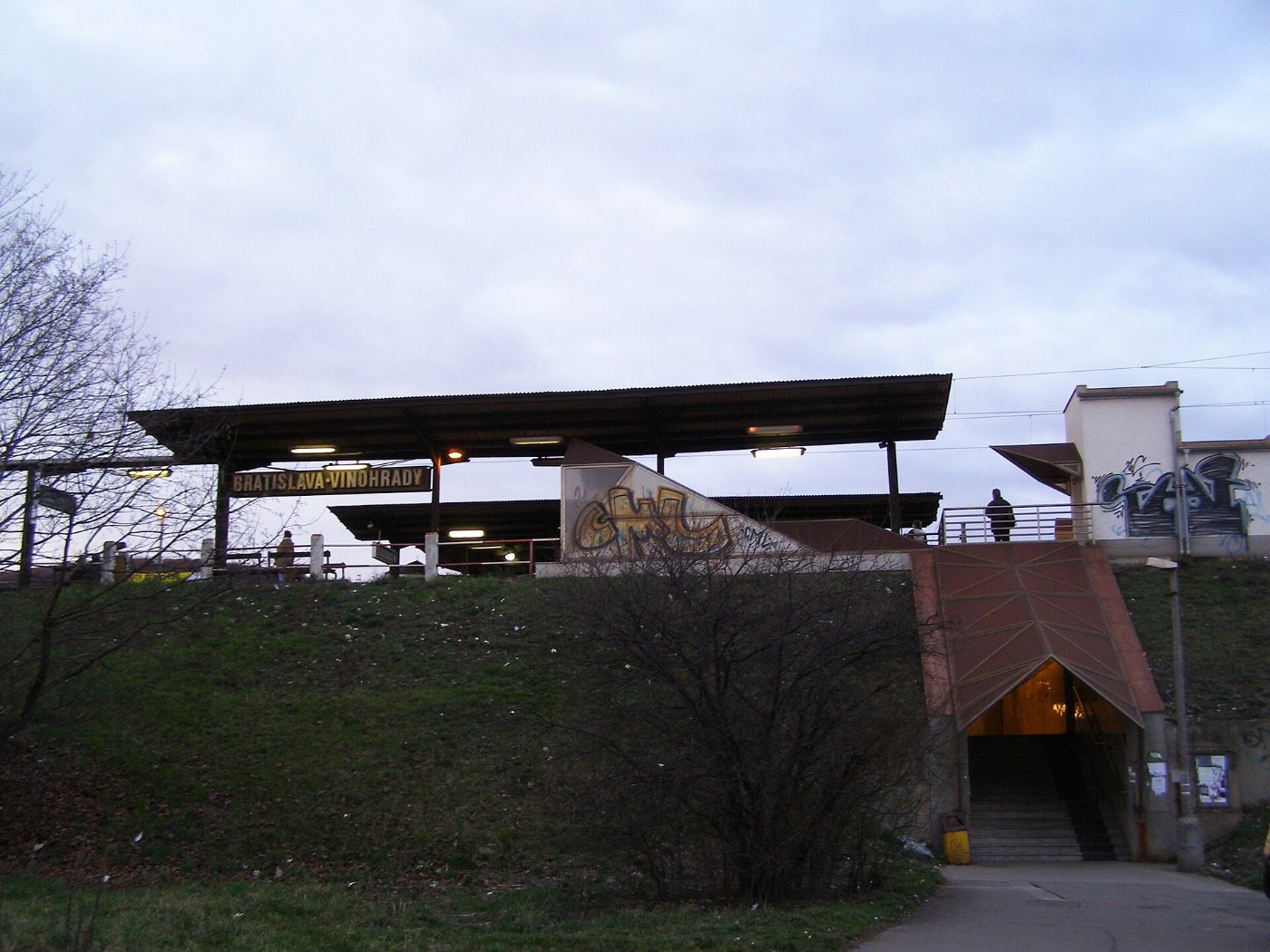 TRAIN STATION BRATISLAVA VINOHRADY