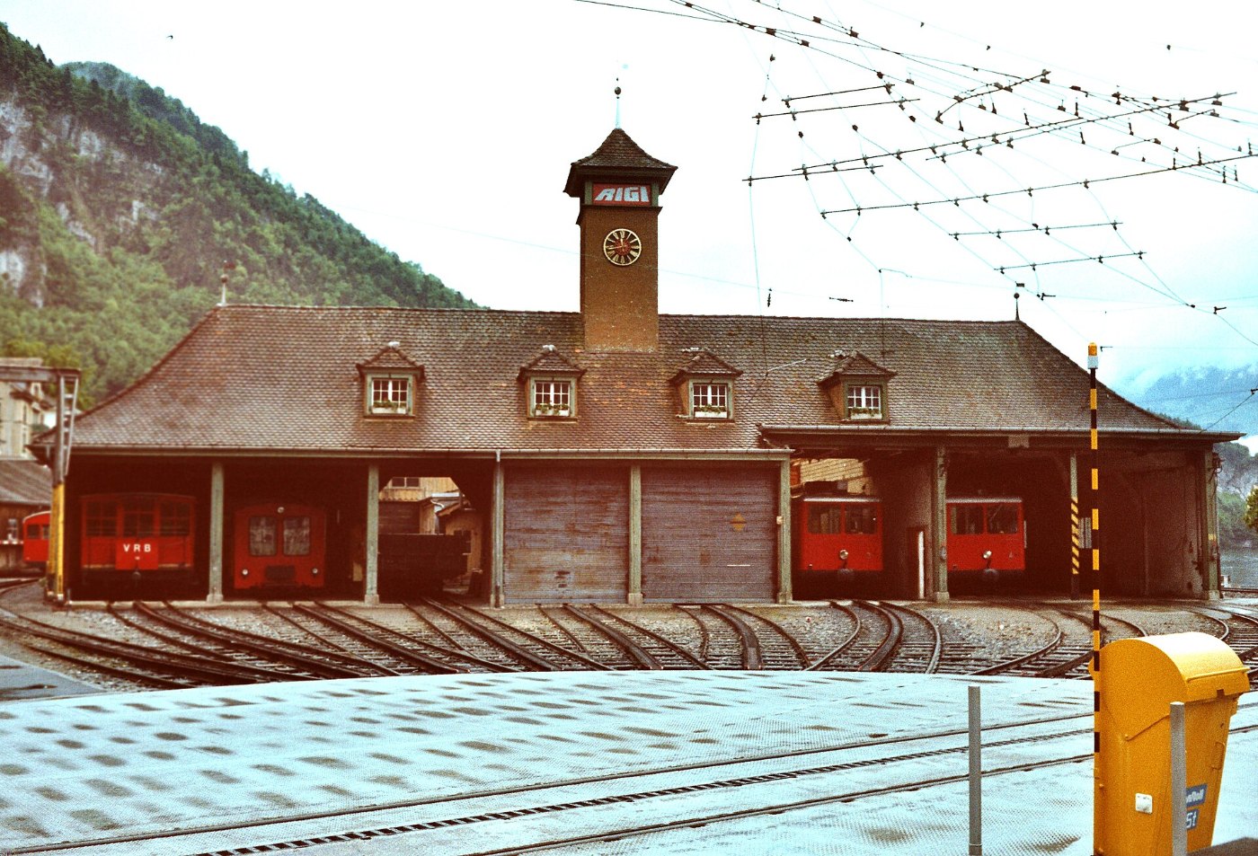 Vitznau Rigi Bahn Depot