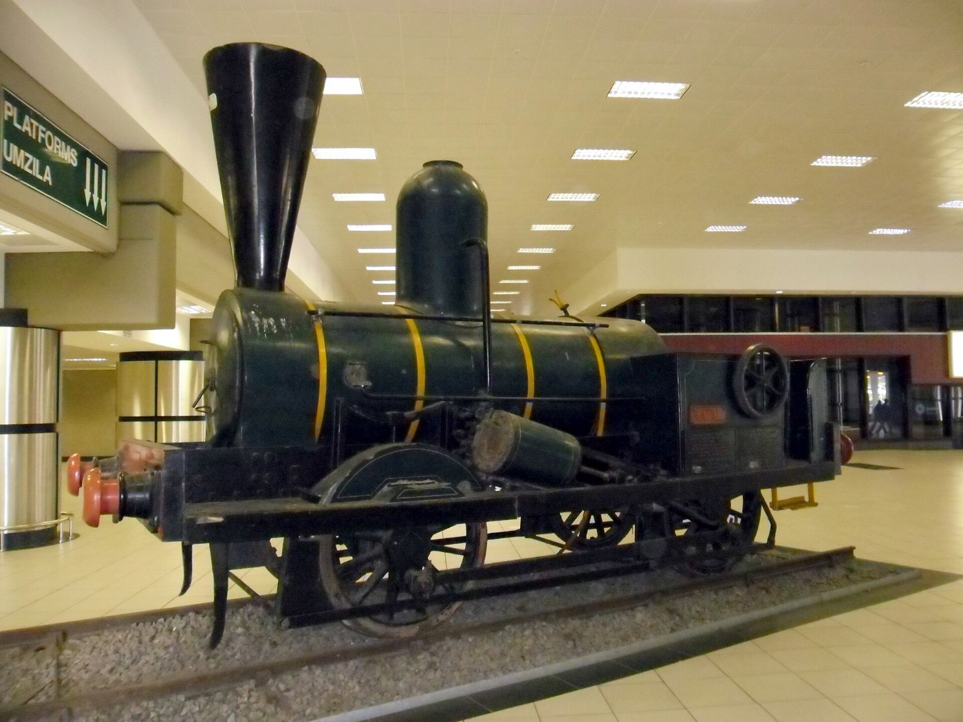 Historische Dampflokomotive der South African Railways
