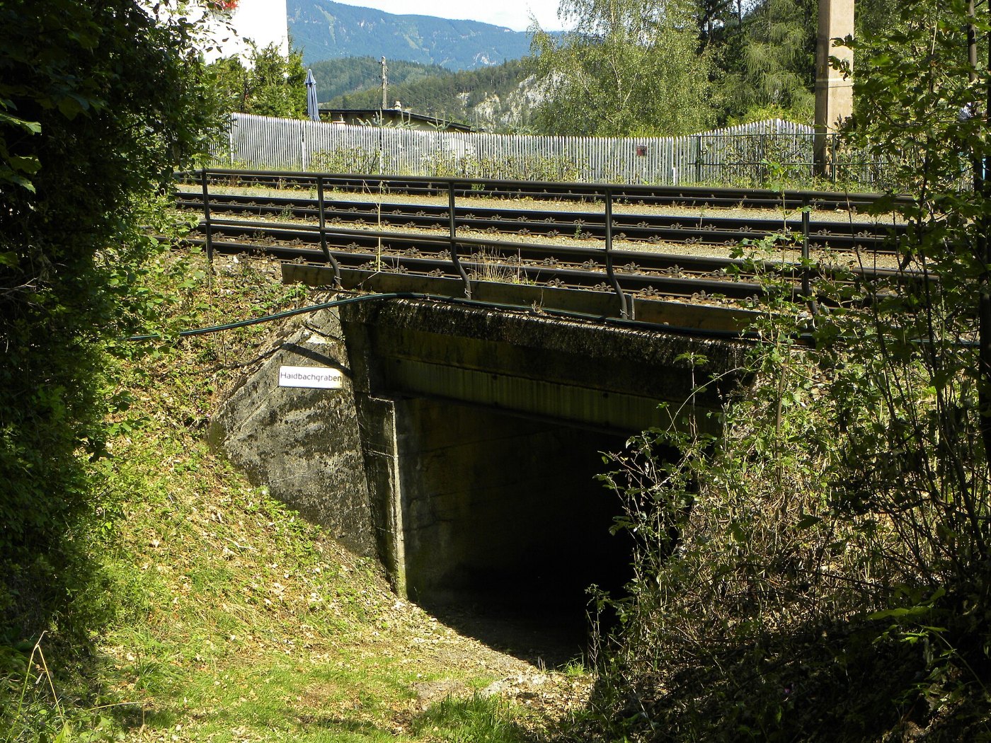 Semmering Semmeringbahn Haidbachgraben