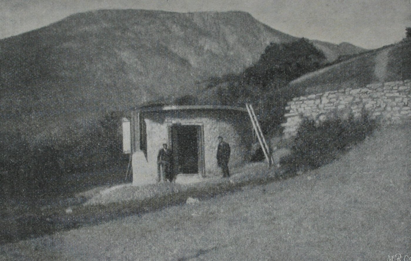 Naters Observatorium Simplontunnel 1900