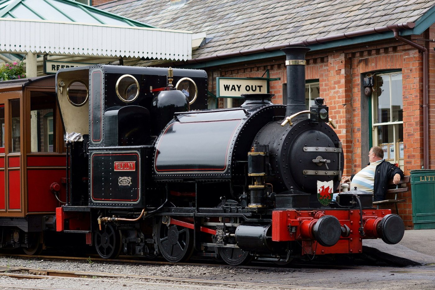 No.1 'Talyllyn' at Tywyn