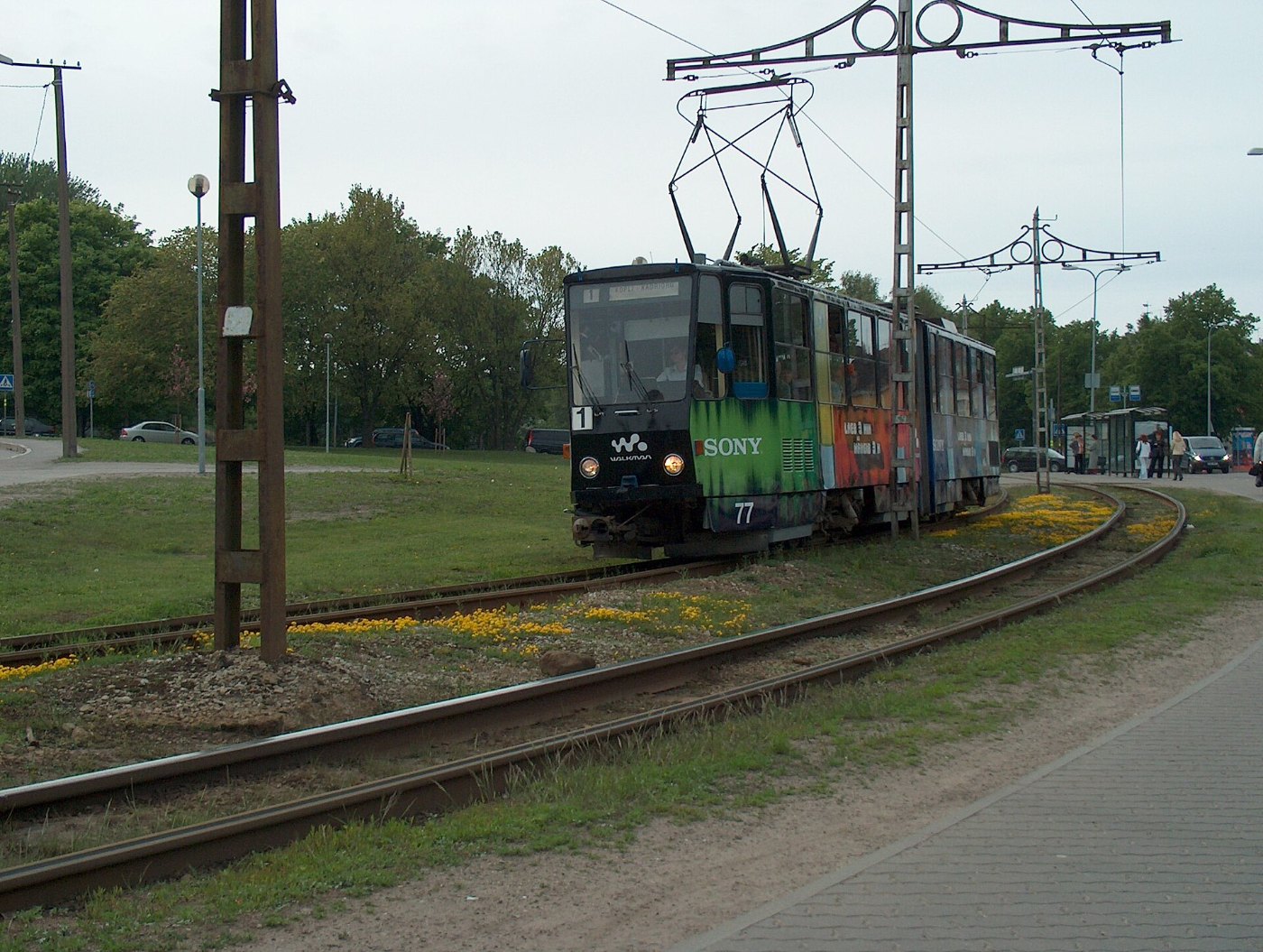 Tram in Tallinn H9356 Raitiovaunu C