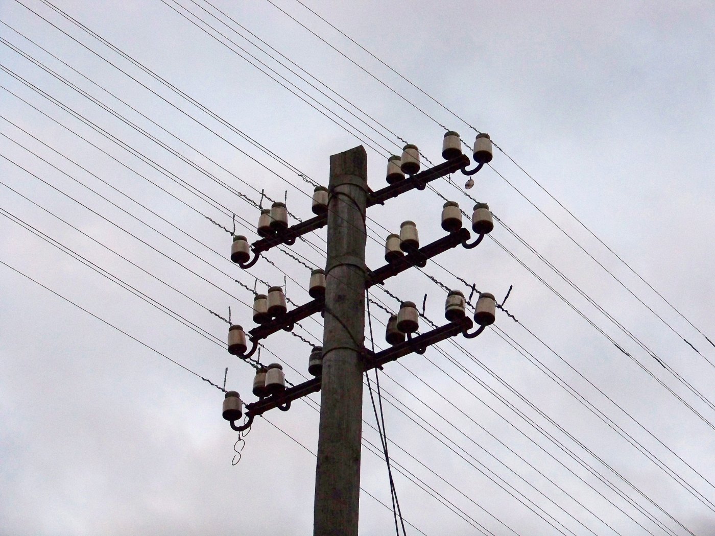 Weisswasser Telegrafenmast