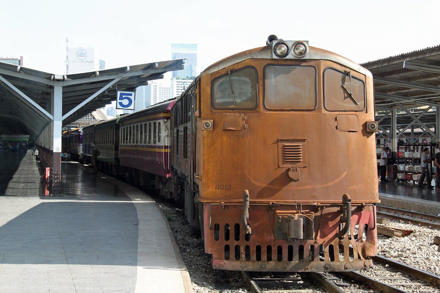State Railways Thailand 4012 Locomotive
