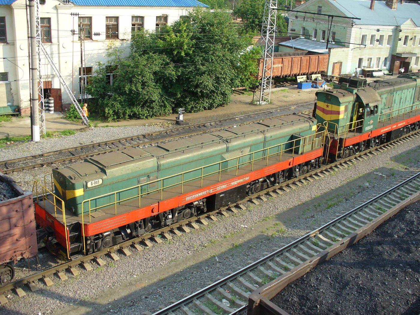 RZD ChME3 507 2006 06 Lyublino railway yard