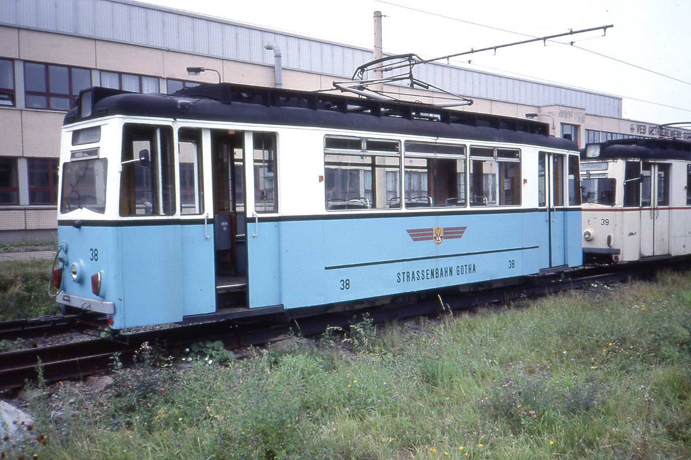 Gotha Ostbahnhof, DDR, August 1989
