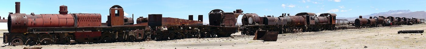 Uyuni Décembre 2007 Cimetière de Trains 1