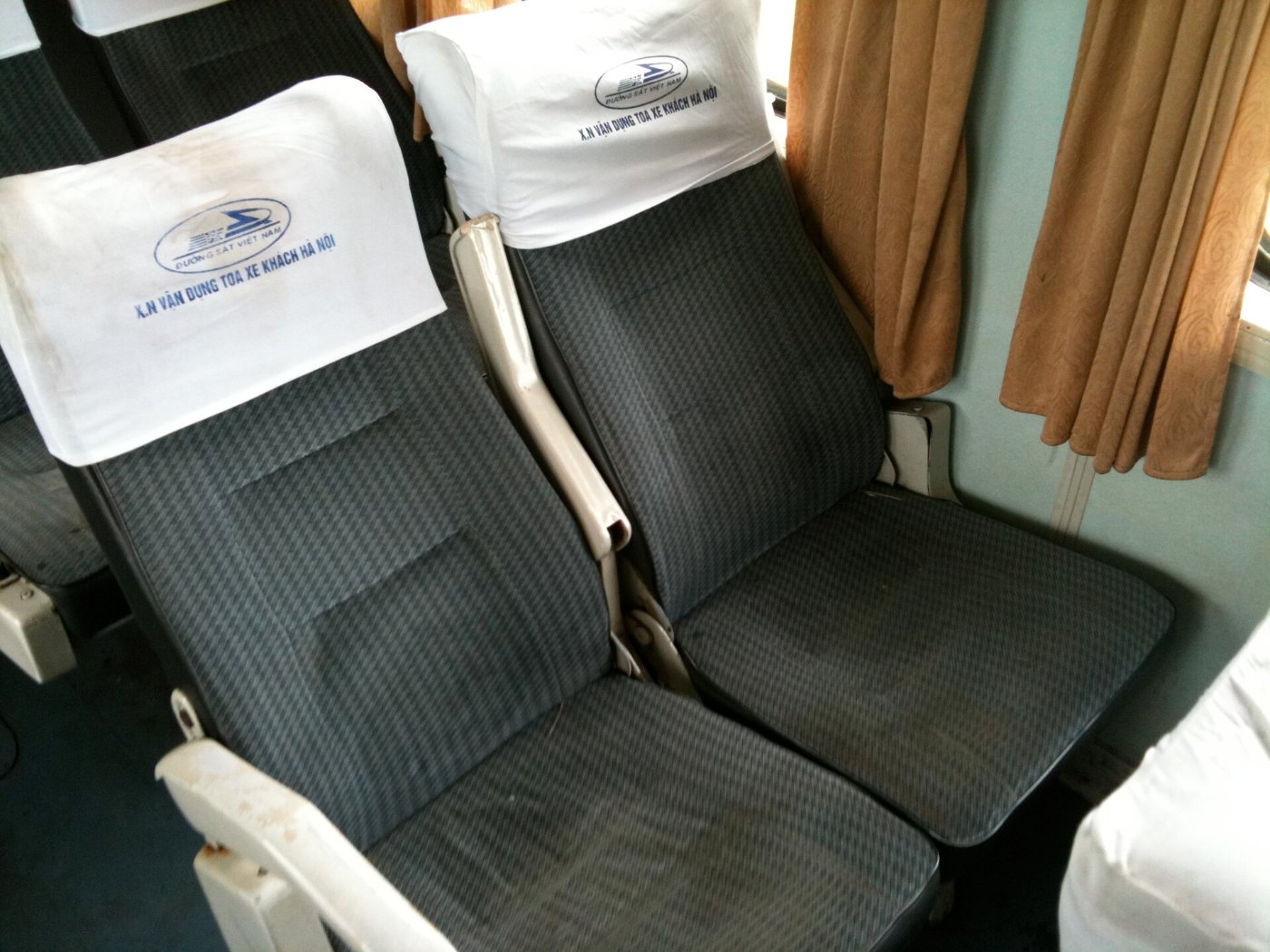Soft Seats on Vietnam Railways SE4