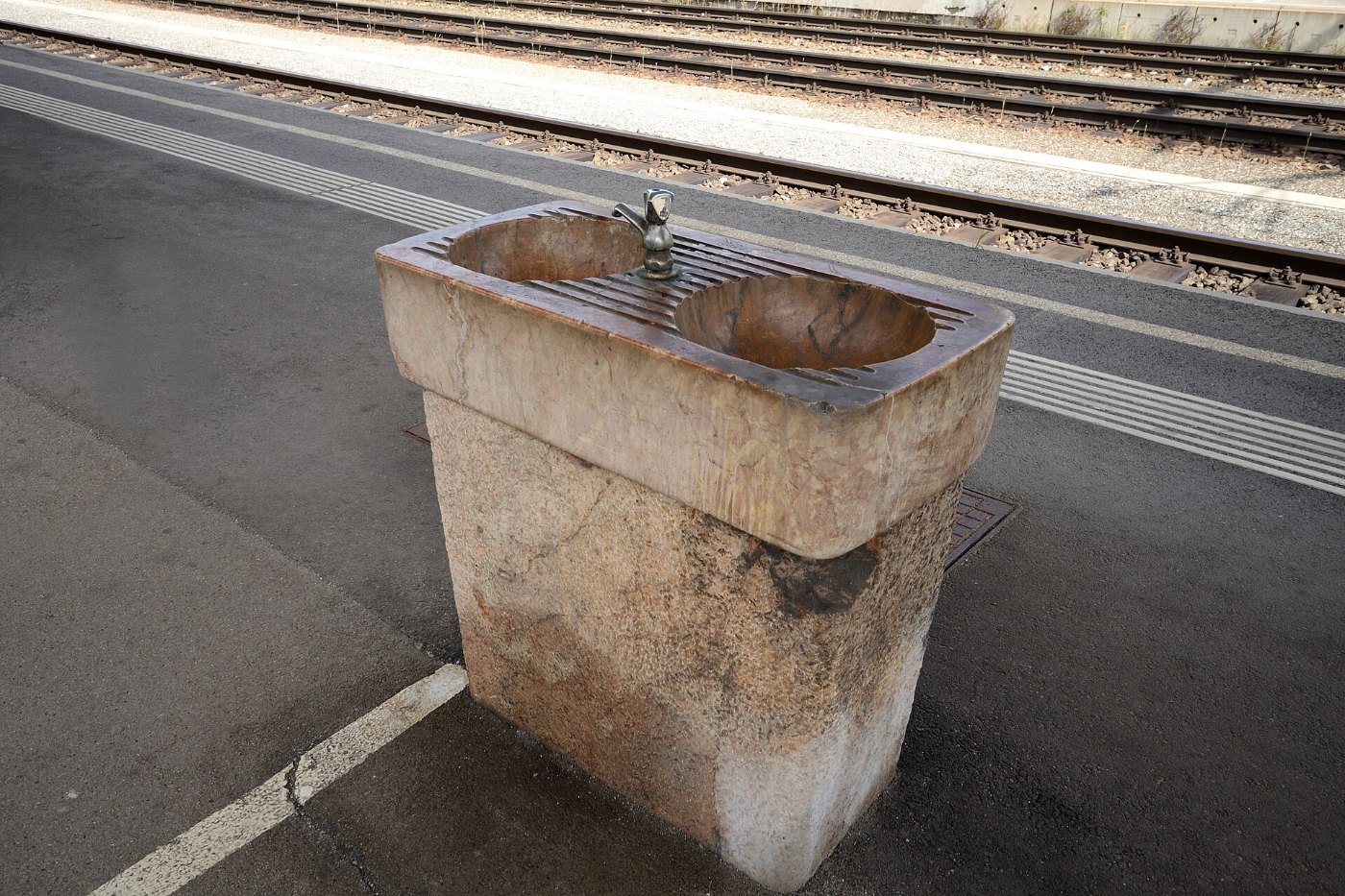 Bahnhof Mürzzuschlag Trinkwasserbrunnen