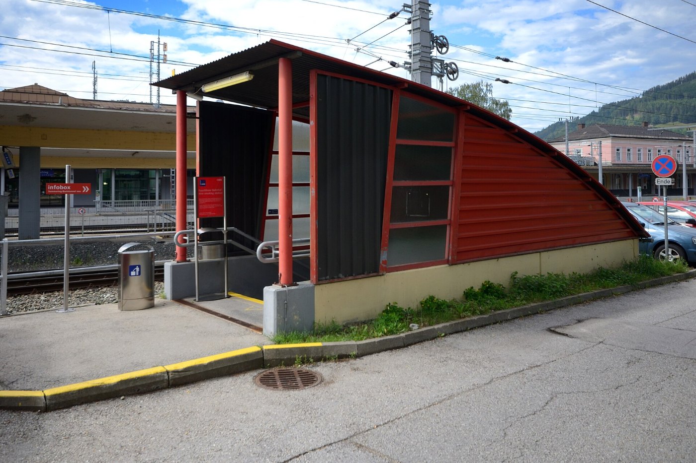 Bahnhof Mürzzuschlag Aufgang Heizhausgasse