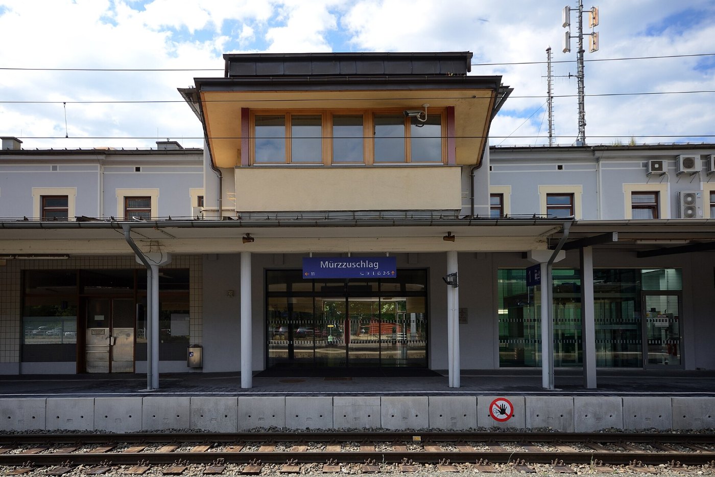 Bahnhof Mürzzuschlag Stellwerk