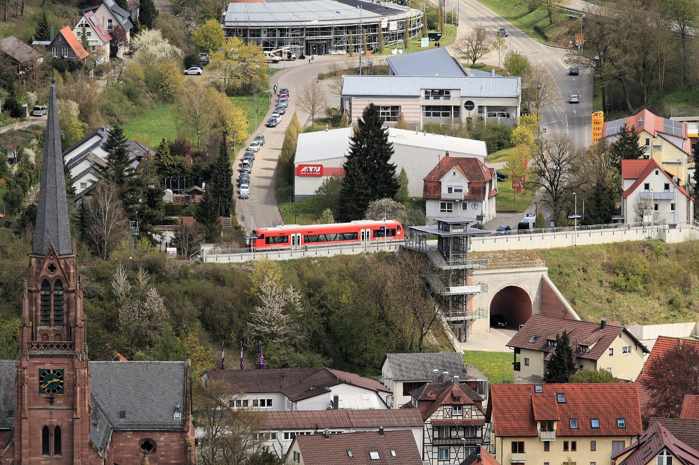 Nagold Bahnhof Nagold Stadtmitte (Hohennagold) 01 ies