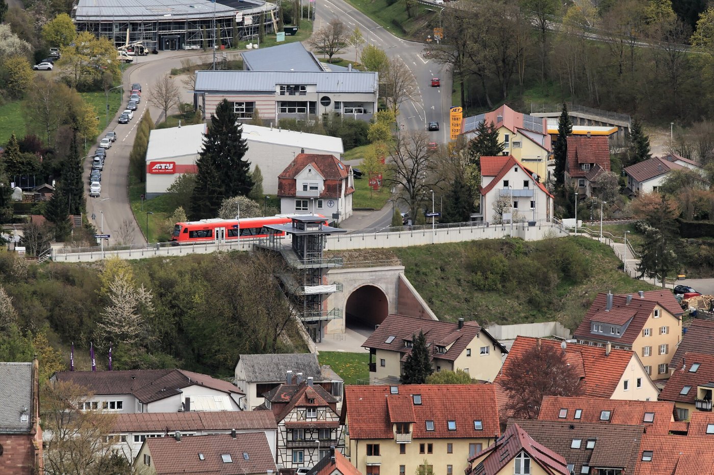 Nagold Bahnhof Nagold Stadtmitte (Hohennagold) 02 ies