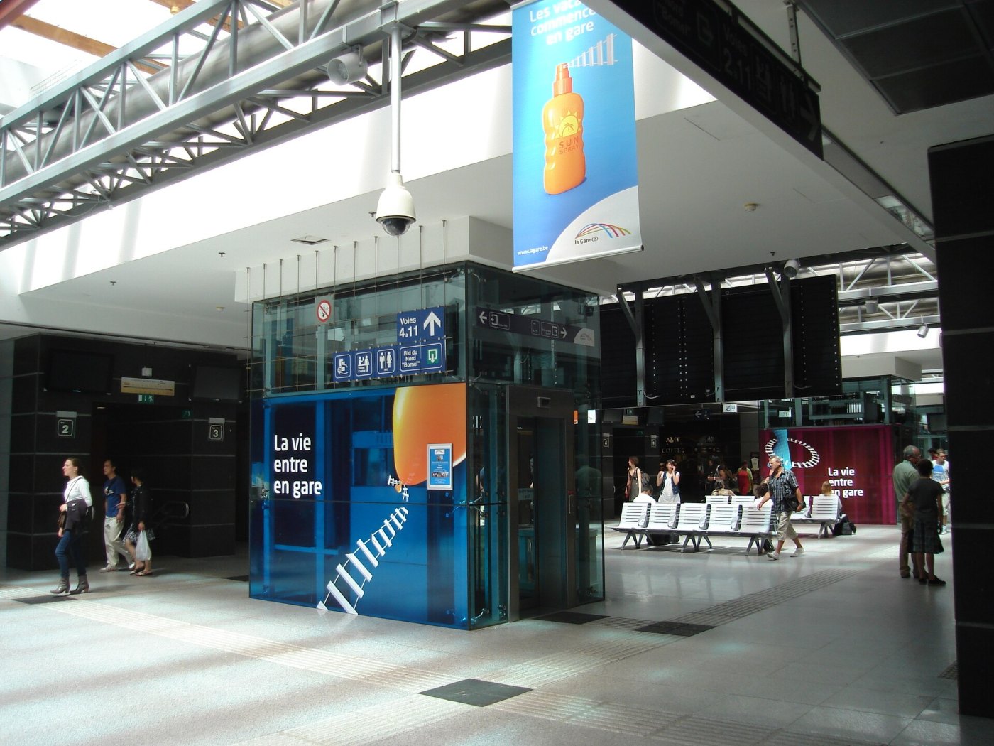 Gare Namur Salle d'attente
