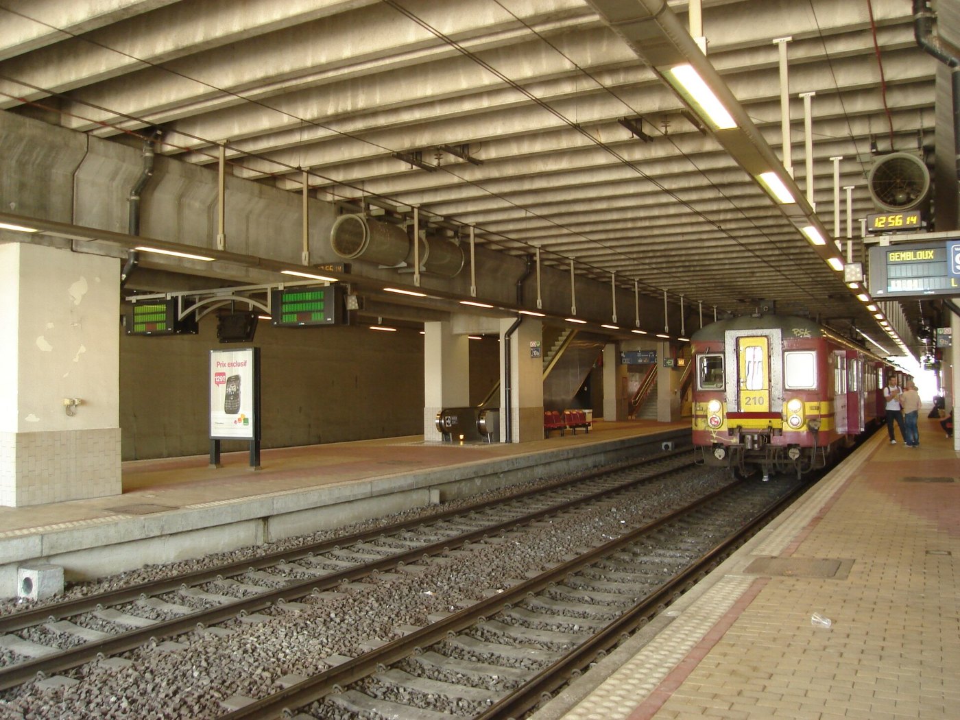 Gare Namur quais