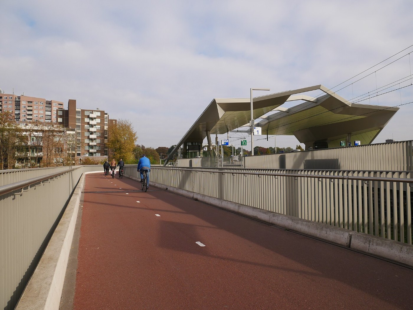 2018 10 21 Fietssnelweg Wijchen Nijmegen Station Nijmegen Goffert