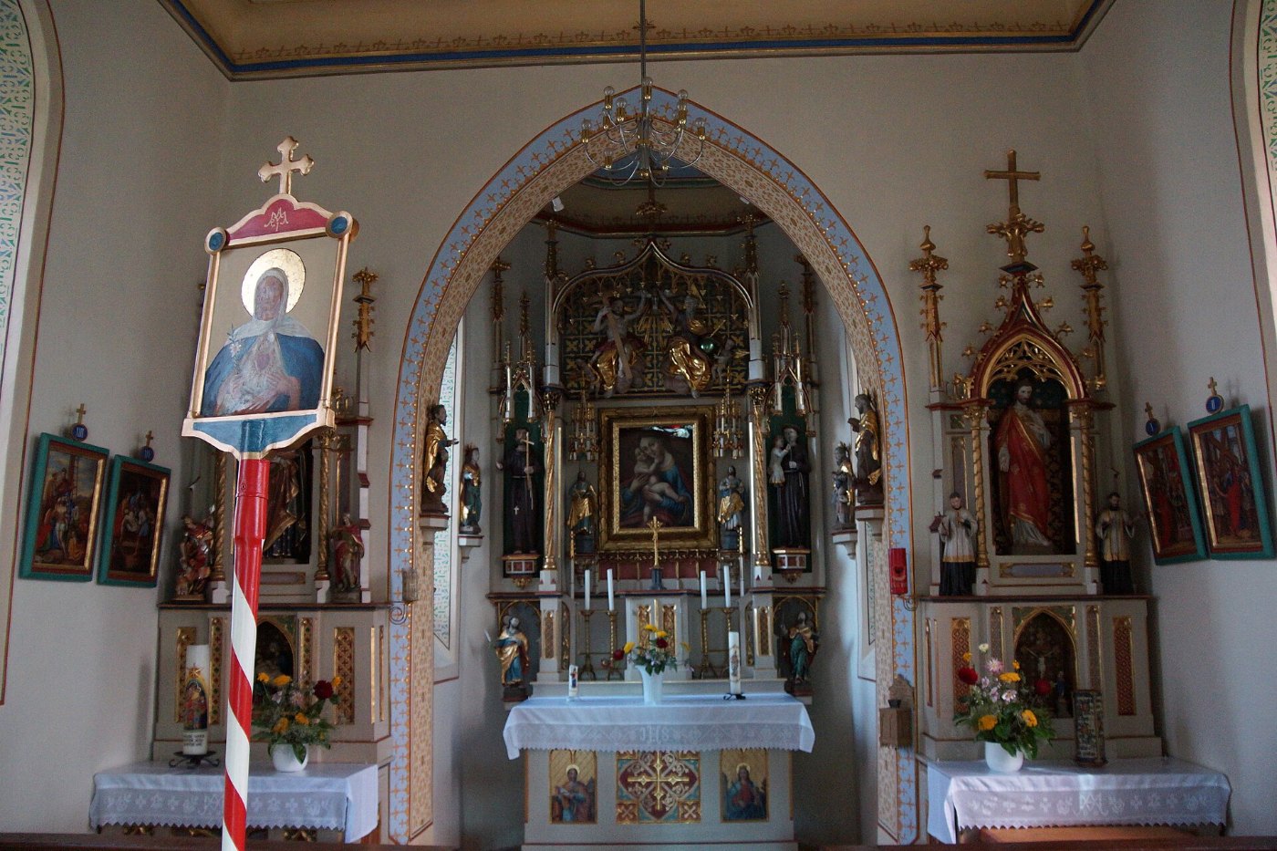 Die Wallfahrtskirche Mariahilf bei Neumarkt in der Oberpfalz