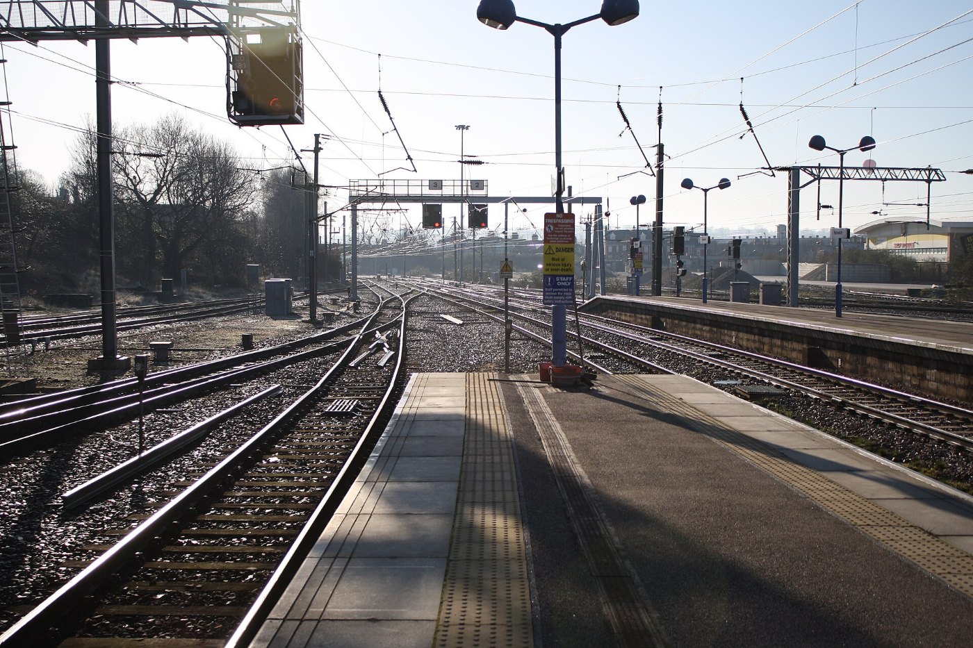 Railway lines at Norwich Station geograph.org.uk
