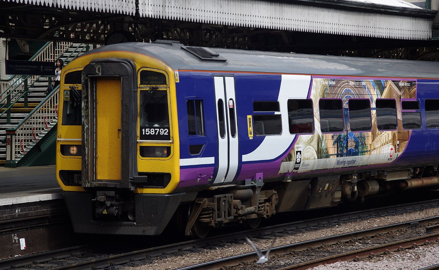 Nottingham railway station MMB 28