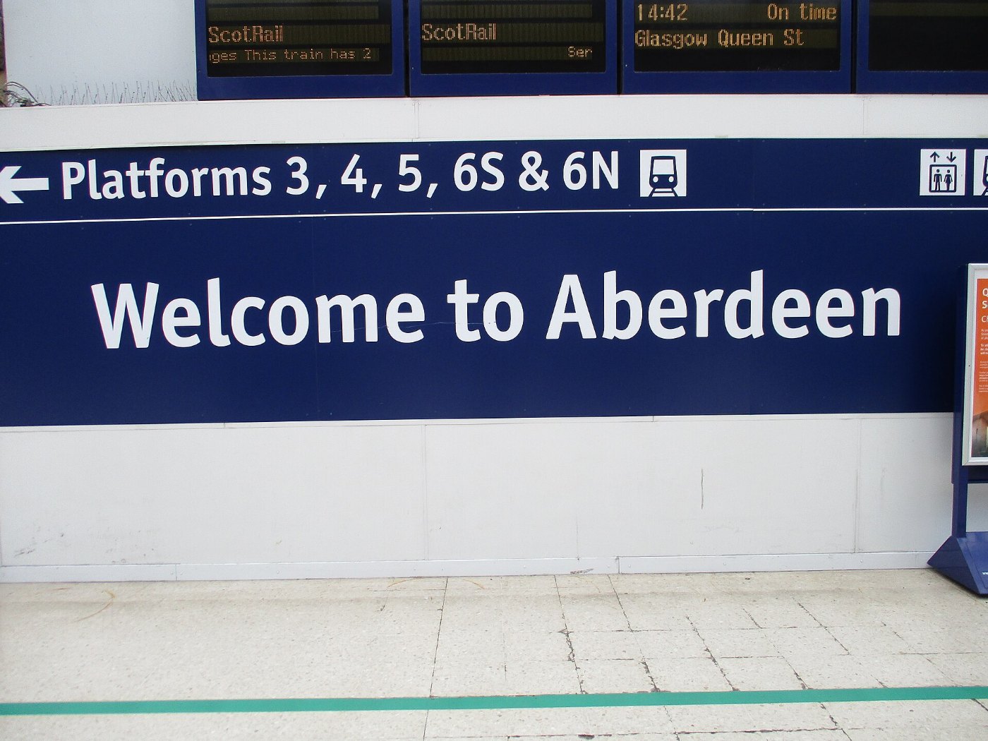 Aberdeen railway station