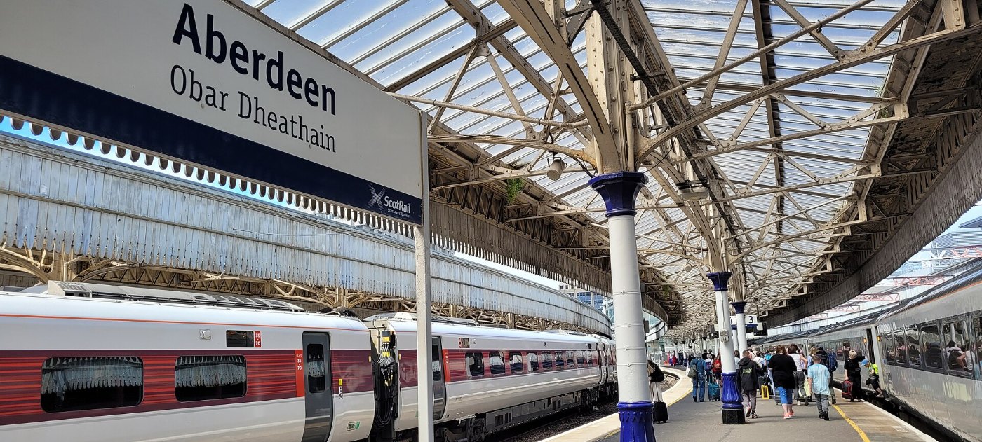 Aberdeen train station