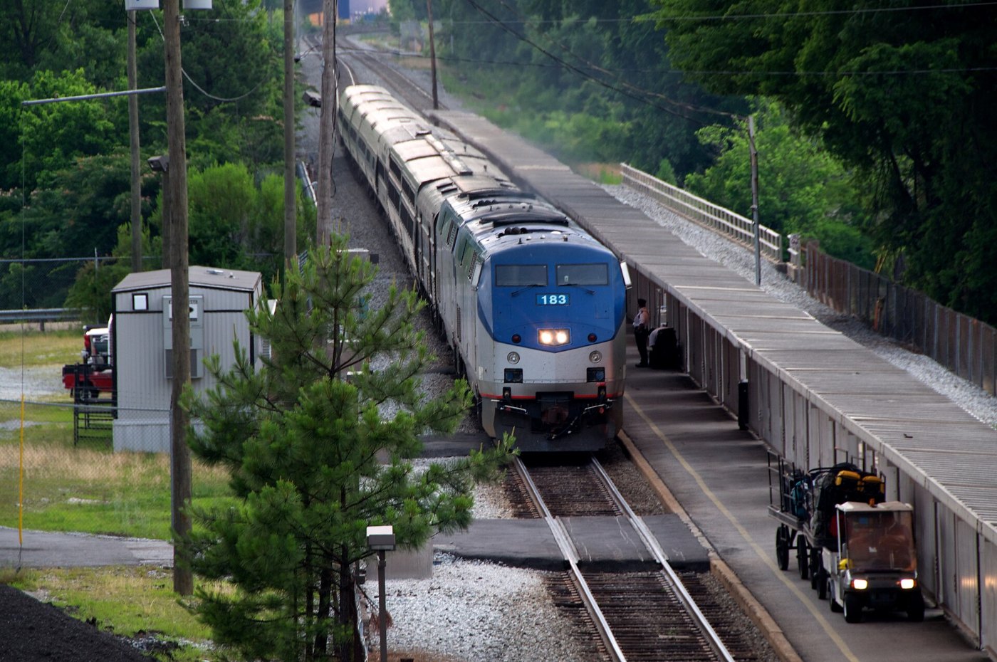 Crescent at Peachtree station, May 2012
