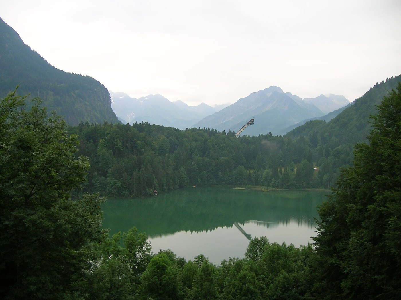 Heini Klopfer Skiflugschanze, Freibergsee, Oberstdorf