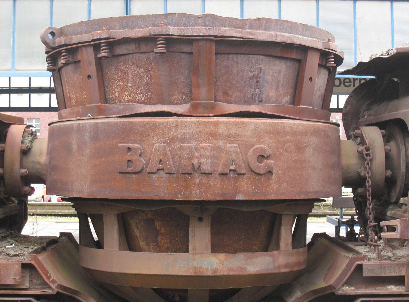 Bamag Pfannenwagen Oberhausen Hbf