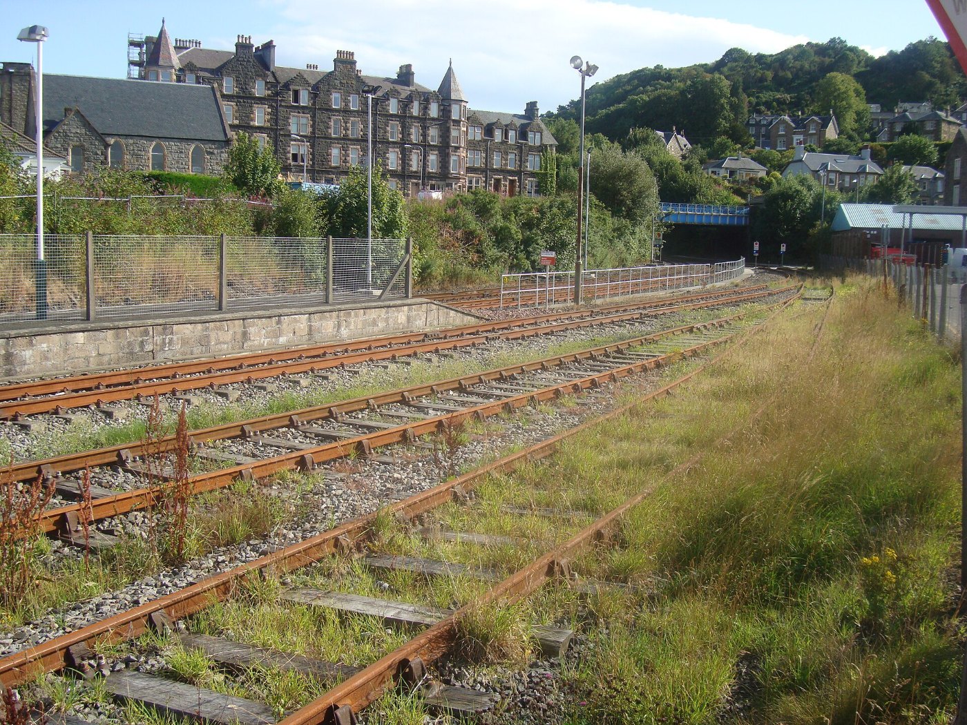 Oban station goods sidings geograph.org.uk