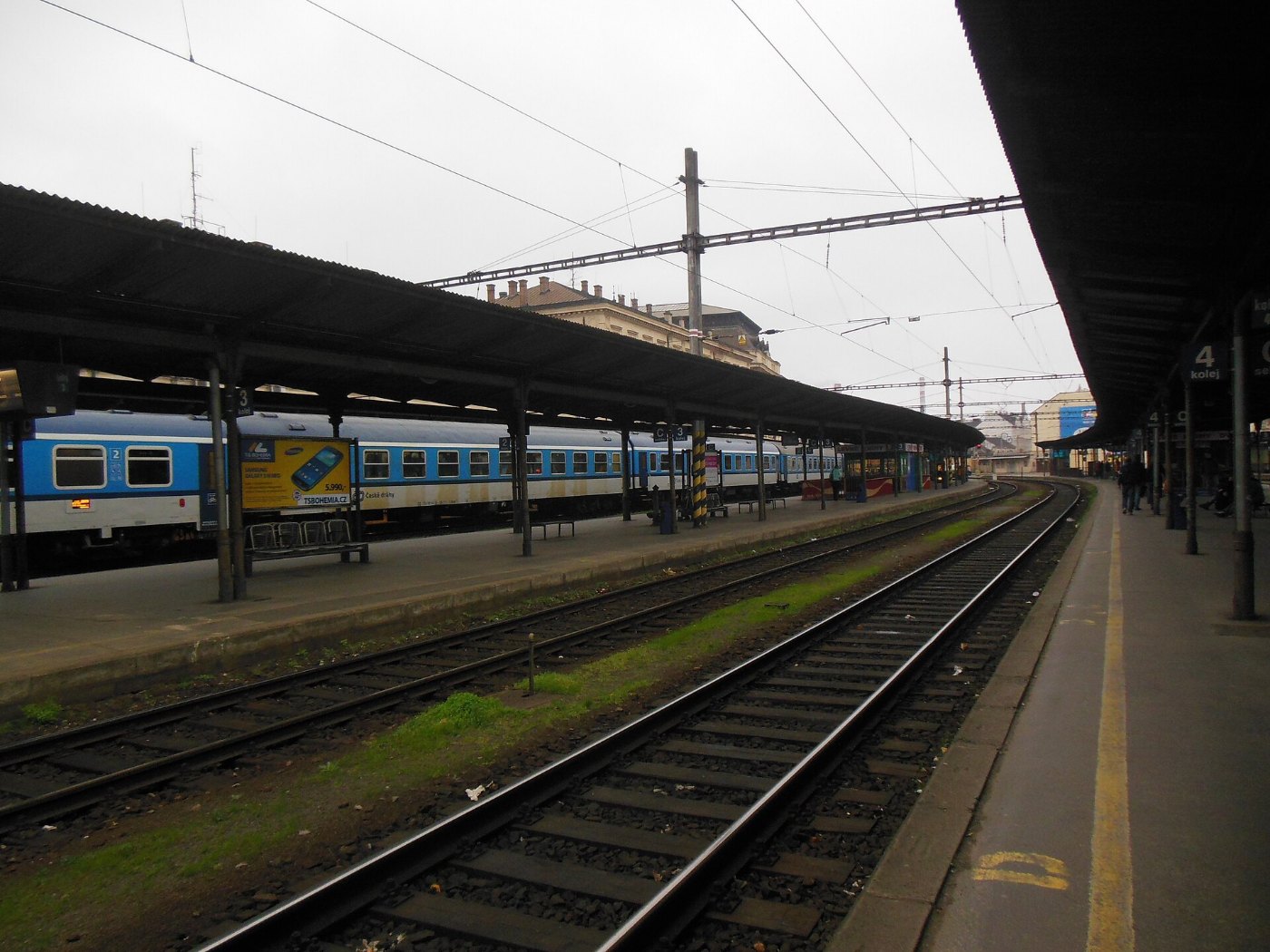 Brno hlavní nádraží, 3. a 4. nástupiště