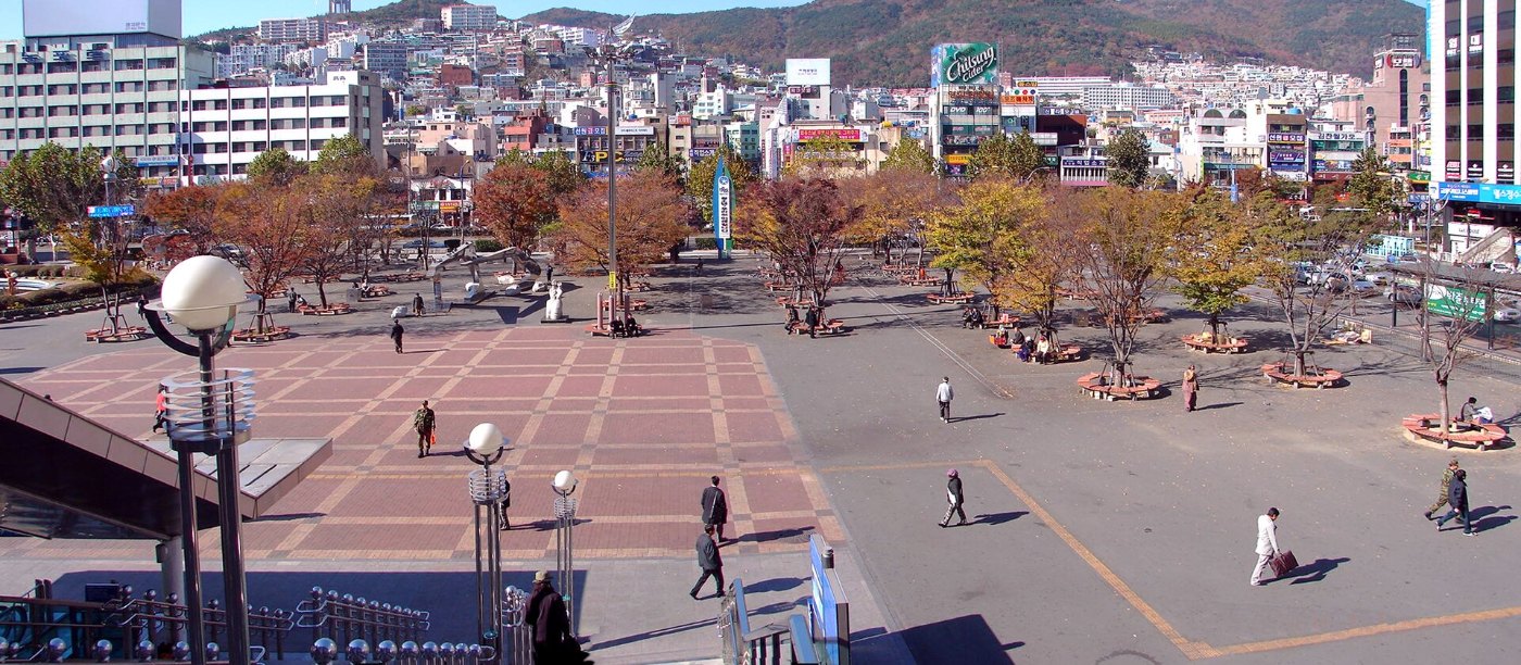 Korea Busan Station, exterior to west 07