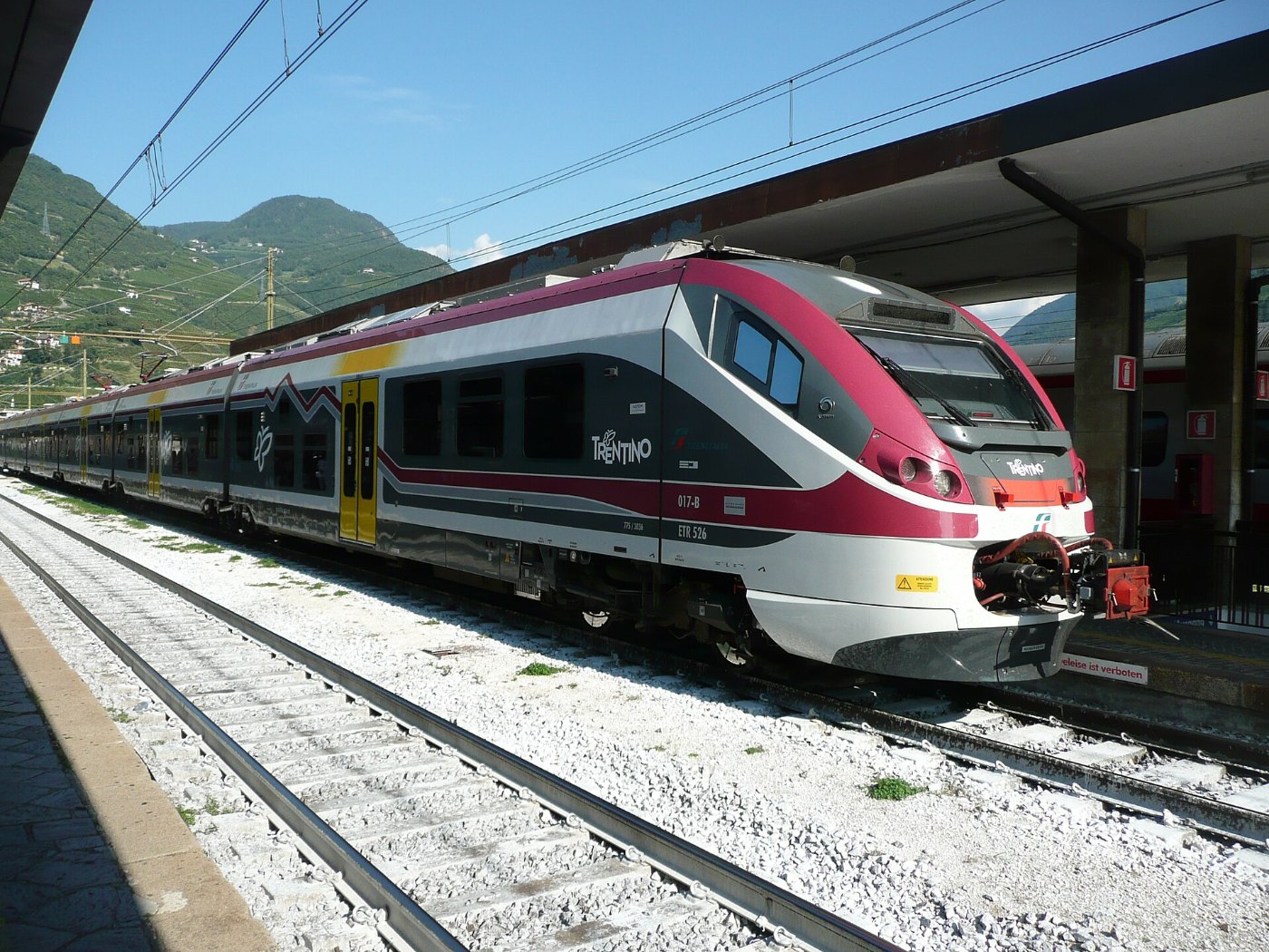 ETR 526 Bahnhof Bozen