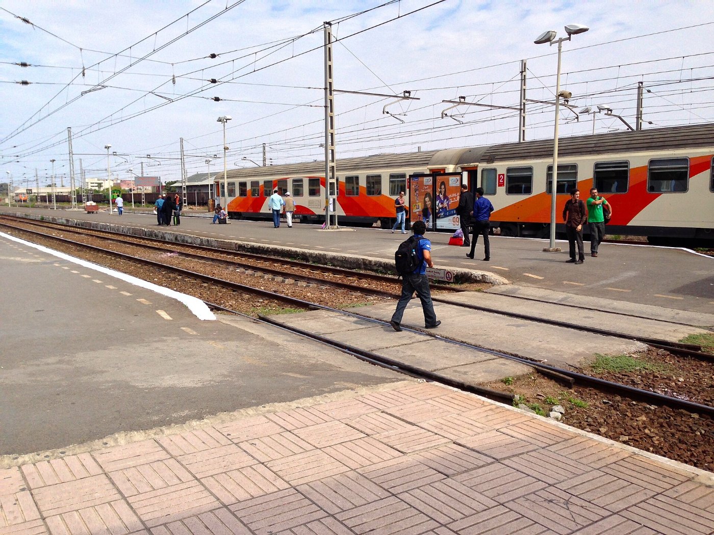 Casa Voyageurs Railway Station Casablanca Sept 2014 8 ()