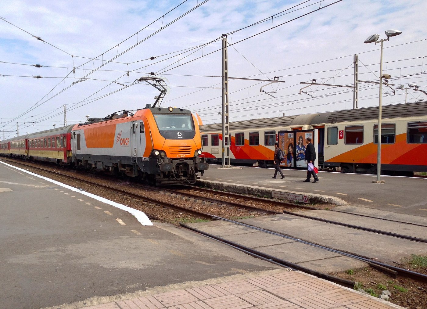 Casa Voyageurs Railway Station Casablanca Sept 2014 9 ()