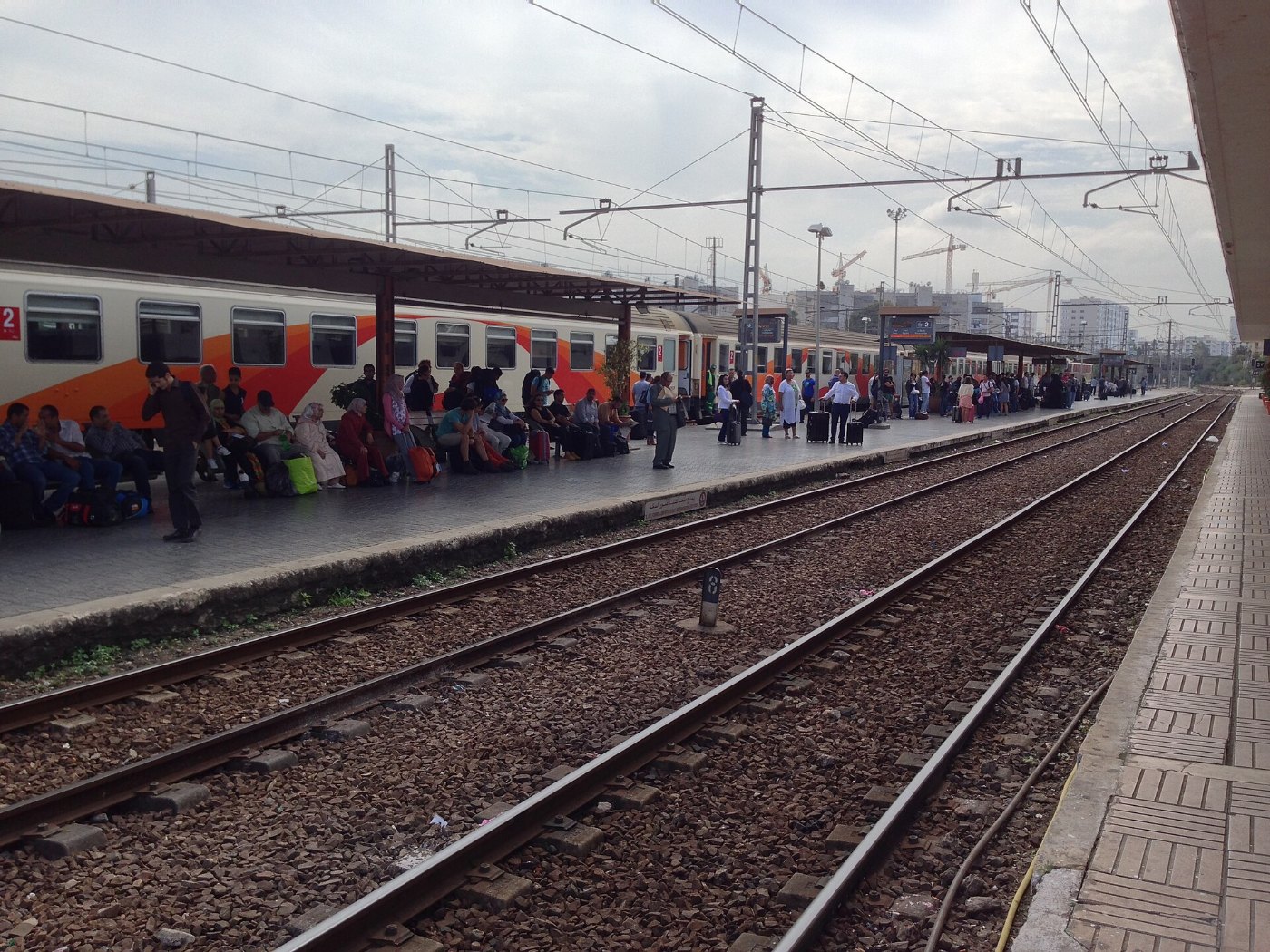 Casa Voyageurs Railway Station Casablanca Sept 2014 6 ()