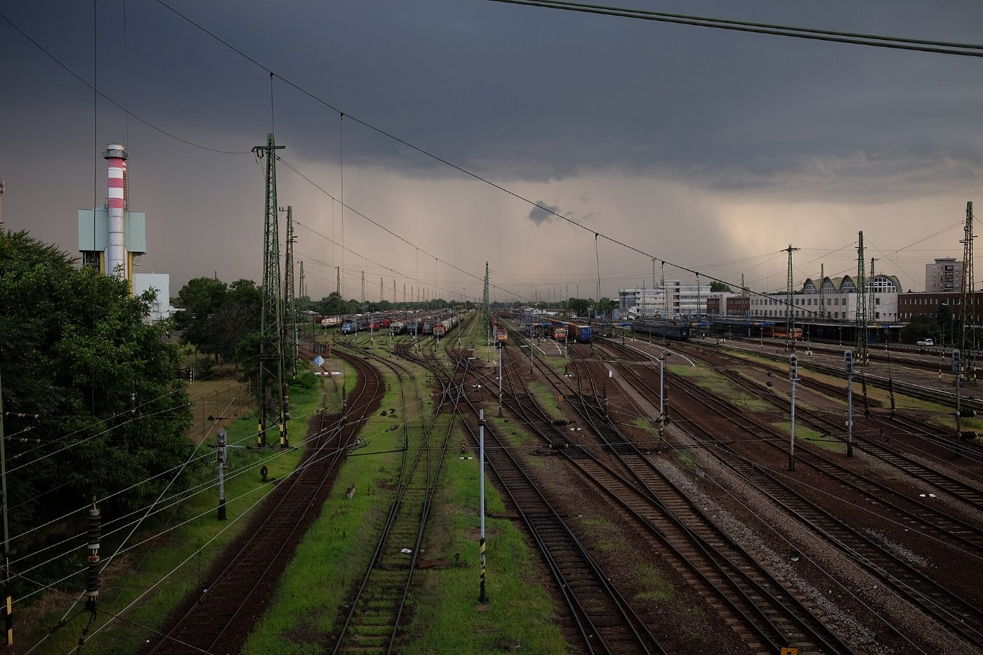 Debrecen – railway station and railway area – 2017 07 23 – 3