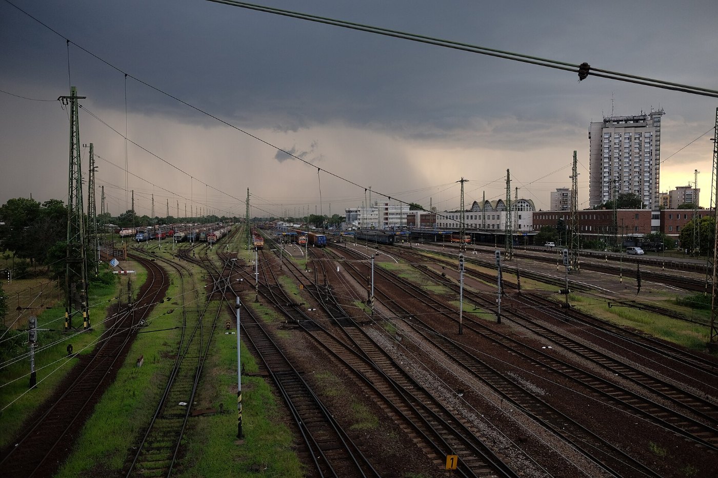 Debrecen – railway station and railway area – 2017 07 23 – 4