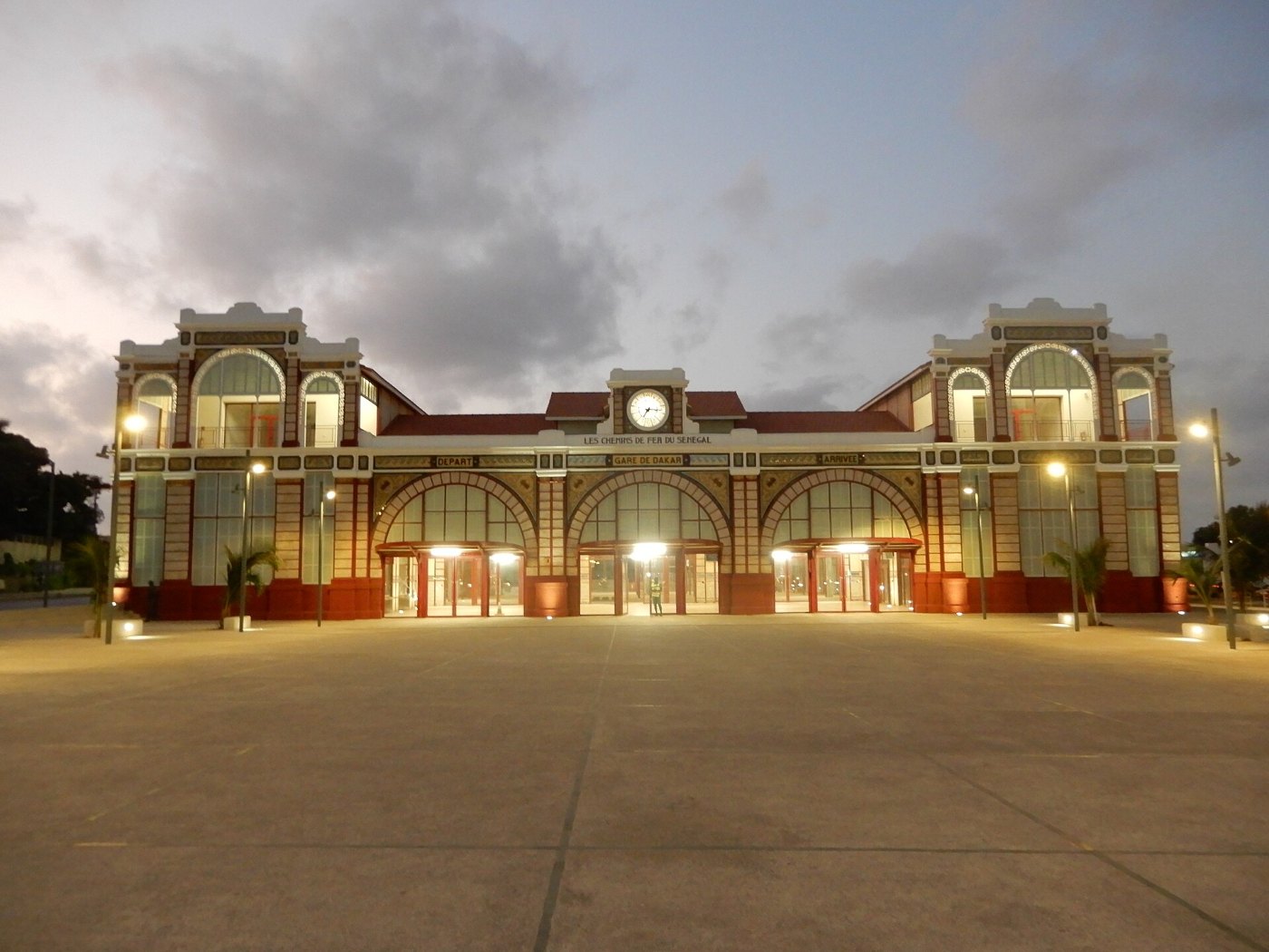 Gare de Dakar Soir