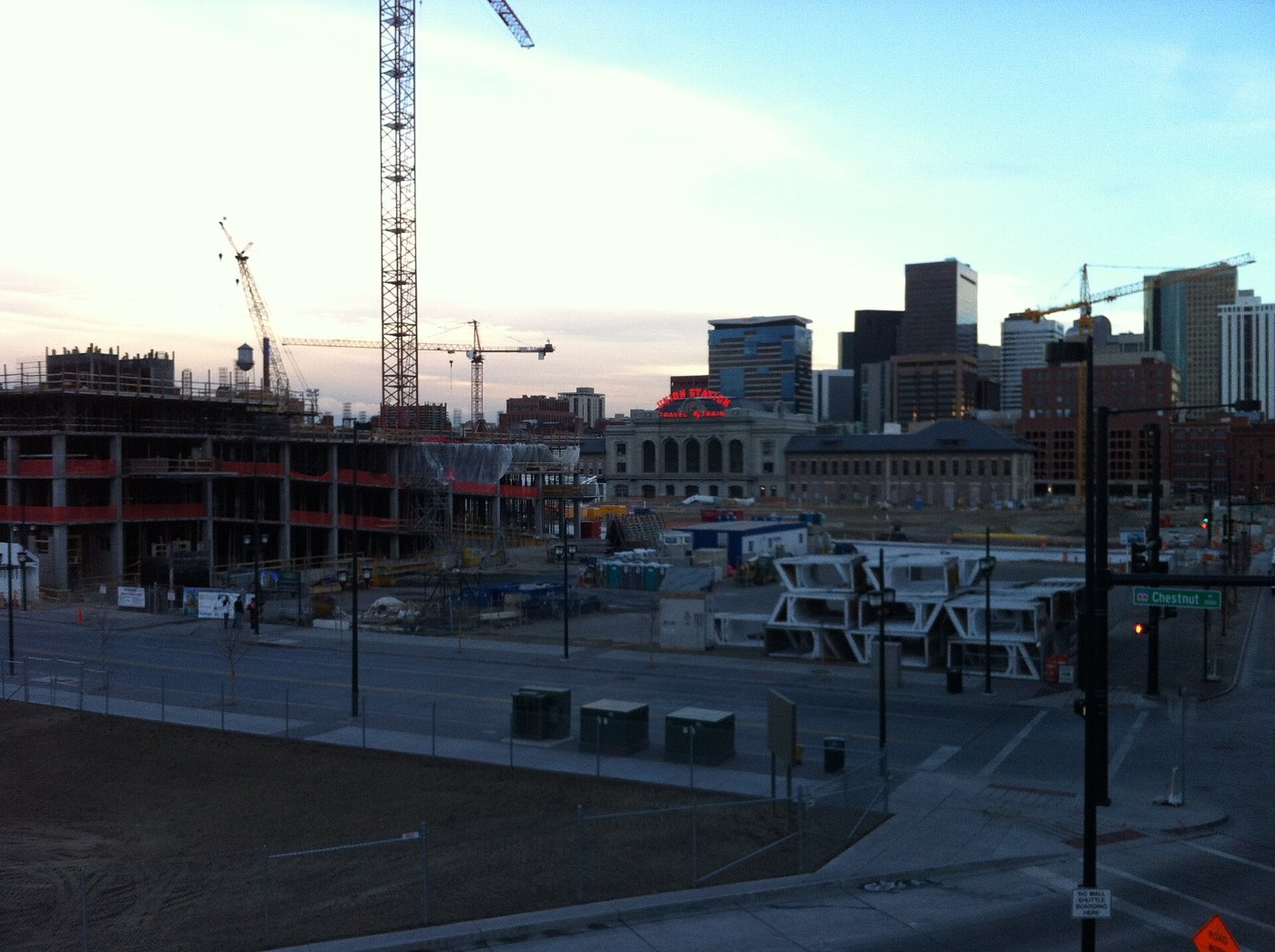 FasTracks Denver Union Station construction ()