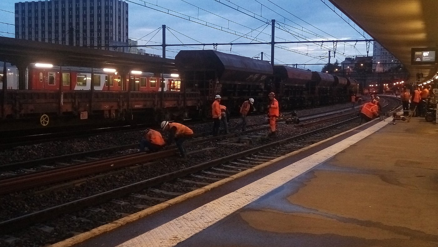 Chantier gare de Dijon Ville, Meccoli 2018 (1)
